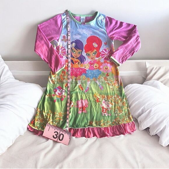 PLACE SLEEPWEAR l Girl’s long-sleeve Nightgown, PJ l M l VGUC - Picture 3 of 8
